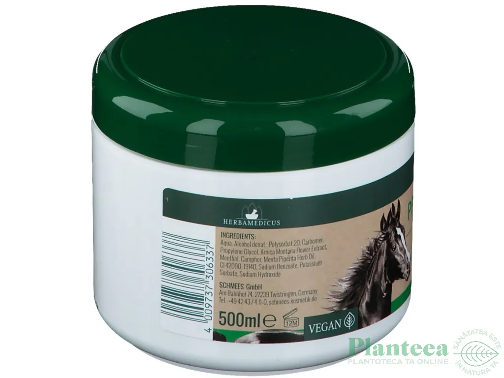 Balsam puterea calului 500ml - HERBAMEDICUS