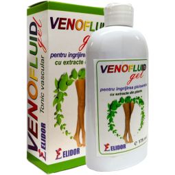 Gel VenoFluid [Tonic vascular] ingrijirea picioarelor 175ml - ELIDOR