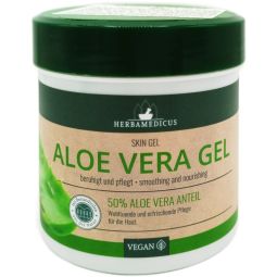 Gel aloe vera 50% vegan 250ml - HERBAMEDICUS