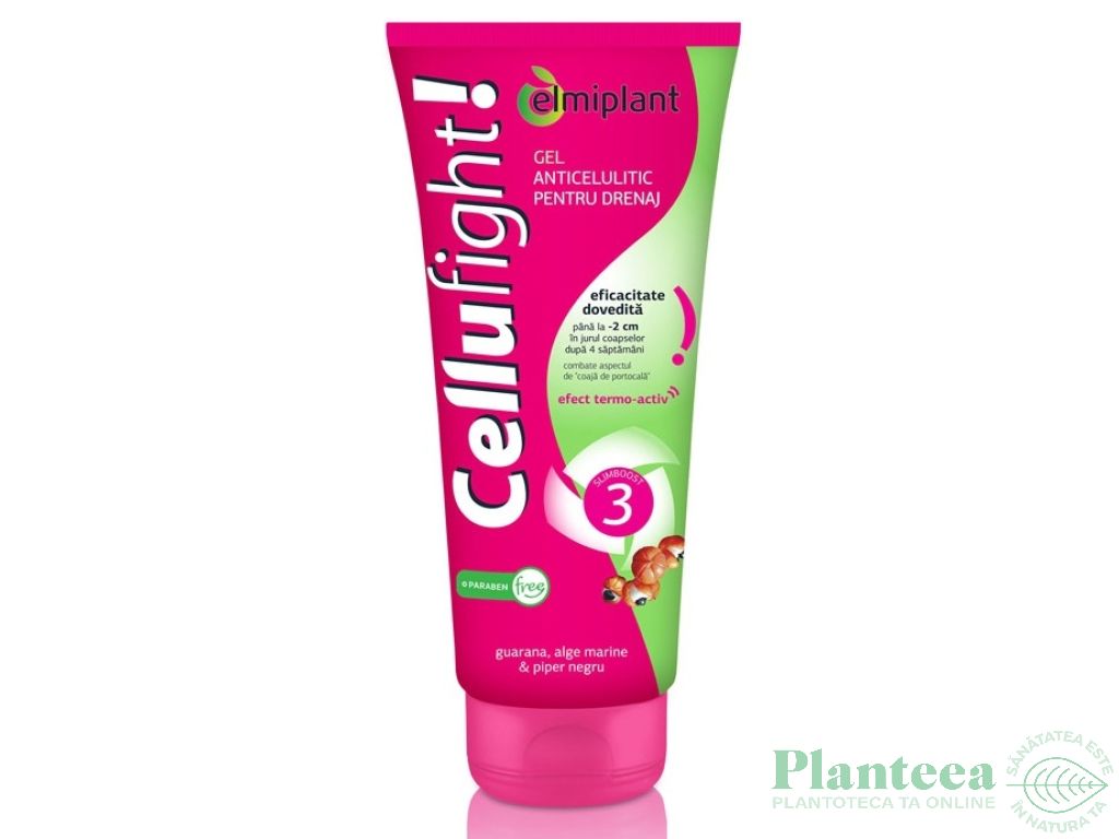 Gel anticelulita drenaj CelluFight 200ml - ELMIPLANT