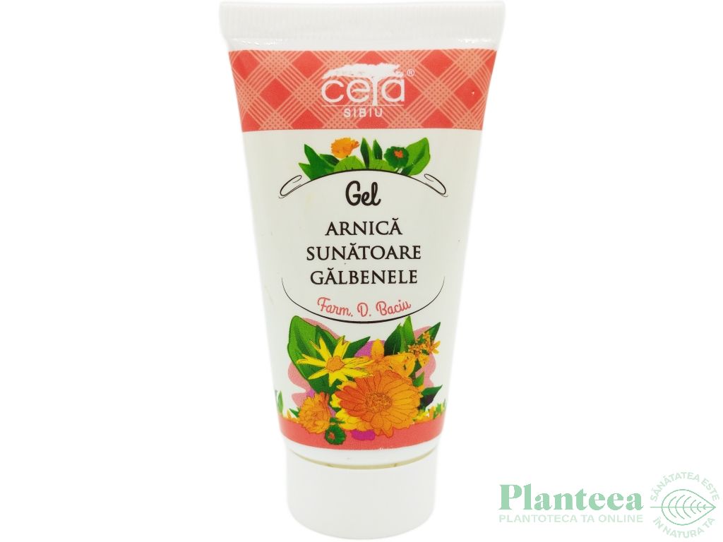 Gel arnica sunatoare galbenele 50ml - CETA