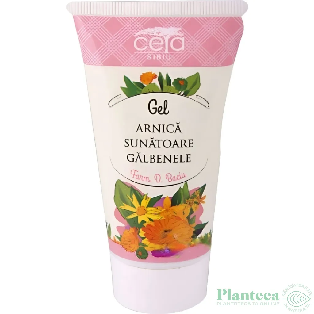 Gel arnica sunatoare galbenele 50ml - CETA