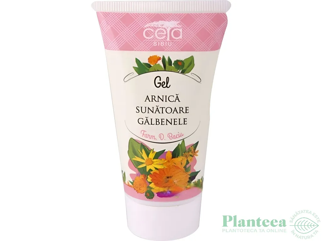 Gel arnica sunatoare galbenele 50ml - CETA