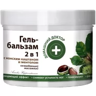 Gel balsam picioare obosite tonifiere castane menta arnica 500ml - DR CASEI