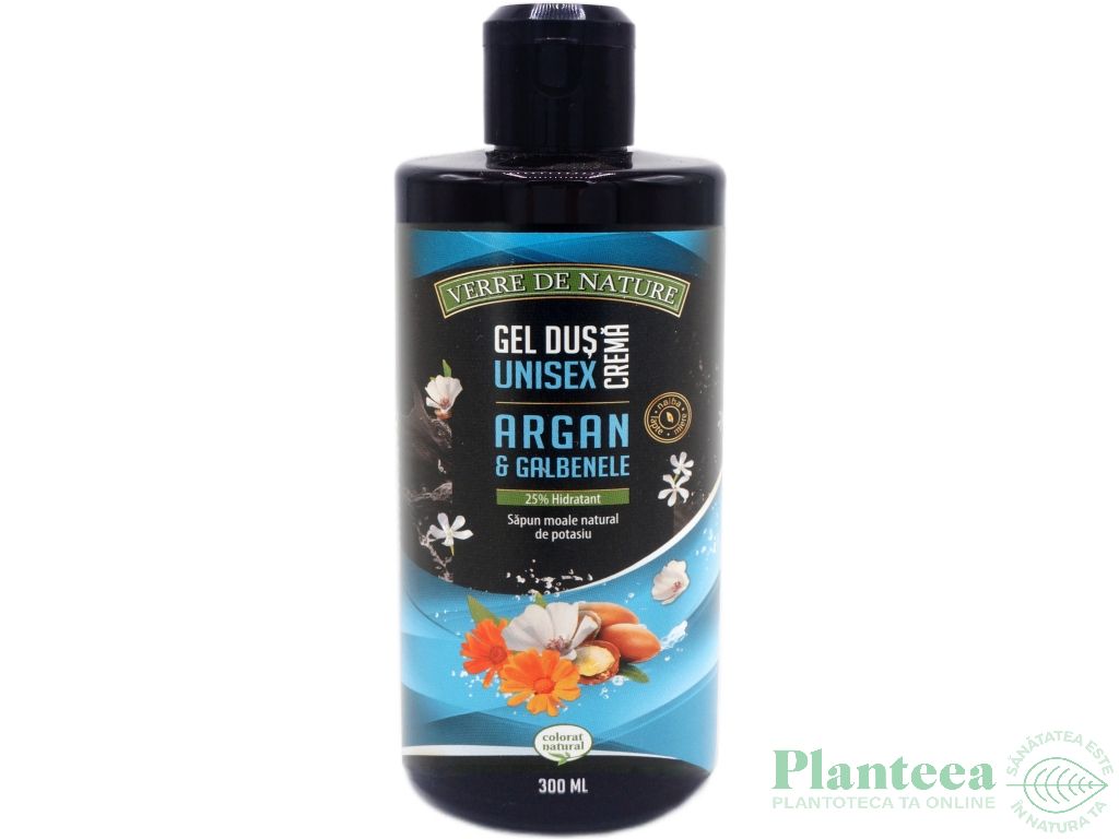 Gel dus crema miere argan galbenele Unisex 300ml - VERRE DE NATURE