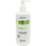 Gel curatare fata corp sulf 3% piele seboreica normala DermoTis 300ml - TIS