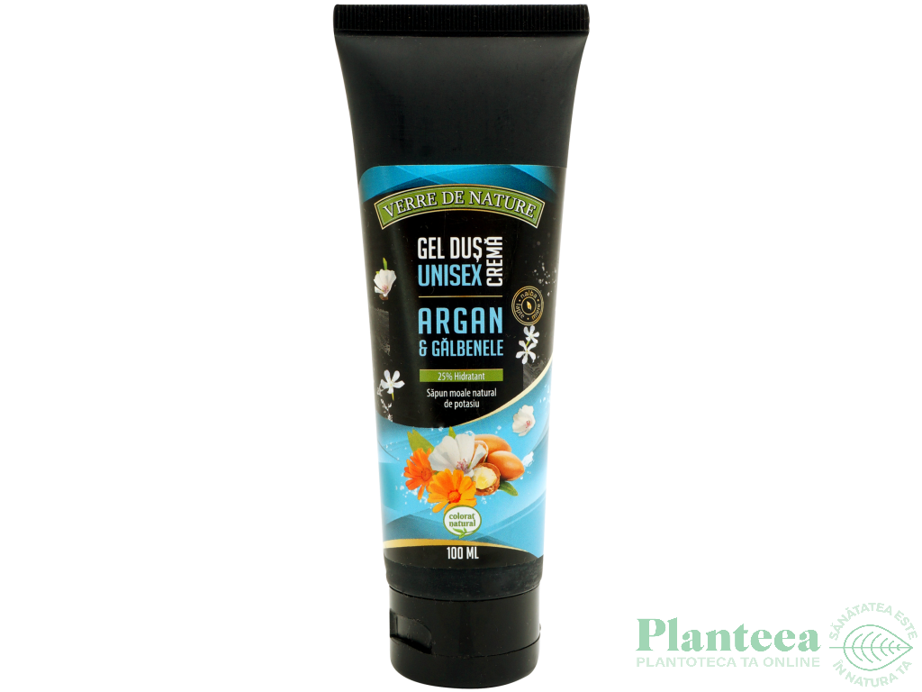 Gel dus crema miere argan galbenele Unisex 100ml - VERRE DE NATURE