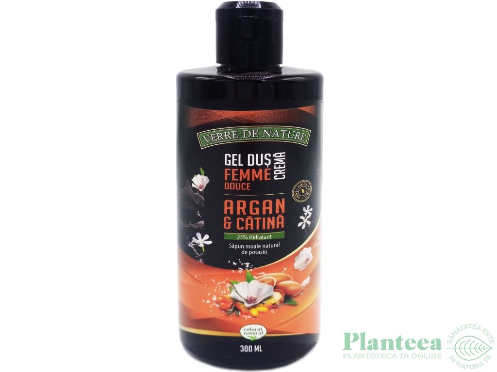 Gel dus crema miere argan catina Femme Douce 300ml - VERRE DE NATURE