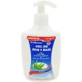 Gel dus baie Hidratant aloe pepene galben 300ml - FAVISAN