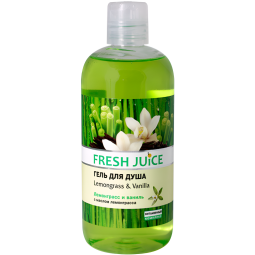 Gel dus cremos lemongrass vanilie 500ml - FRESH JUICE