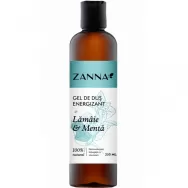 Gel dus energizant lamaie menta 250ml - ZANNA