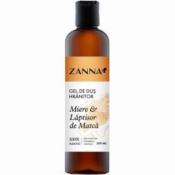 Gel dus hranitor miere laptisor matca 250ml - ZANNA