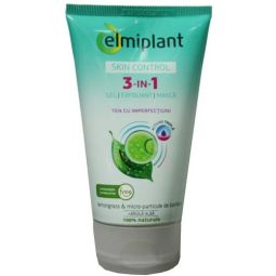 Gel exfoliant masca 3in1 SkinControl 150ml - ELMIPLANT