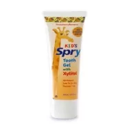 Gel gingii dinti xylitol copii capsuni banane 60ml - SPRY