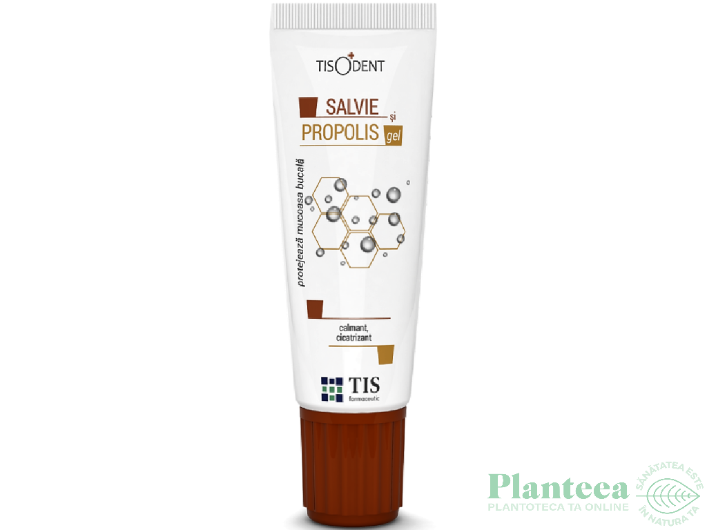 Gel bucal salvie propolis TisoDent 20ml - TIS