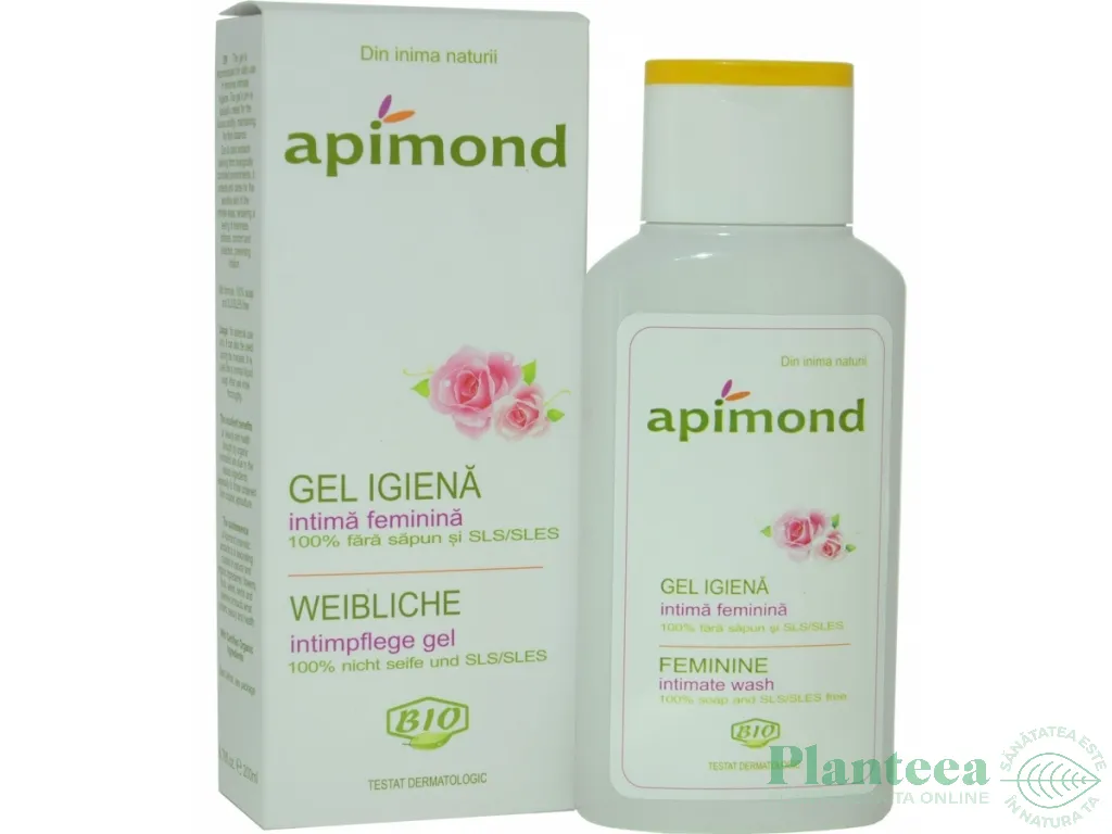 Gel igiena intima feminina bio 200ml - APIMOND