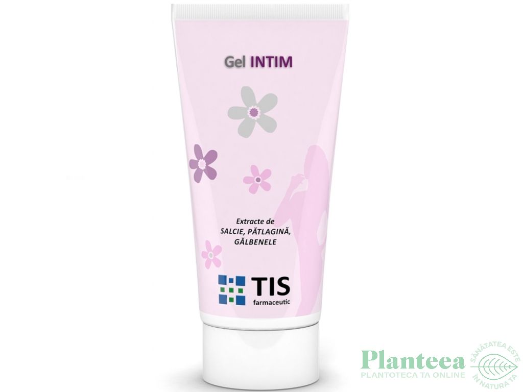 Gel intim salcie patlagina galbenele 50ml - TIS