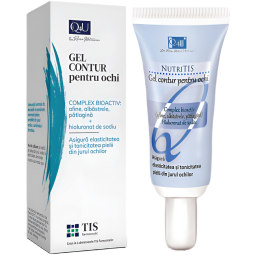 Gel contur ochi cu complex activ acid hialuronic NutriTis Q4U 20ml - TIS