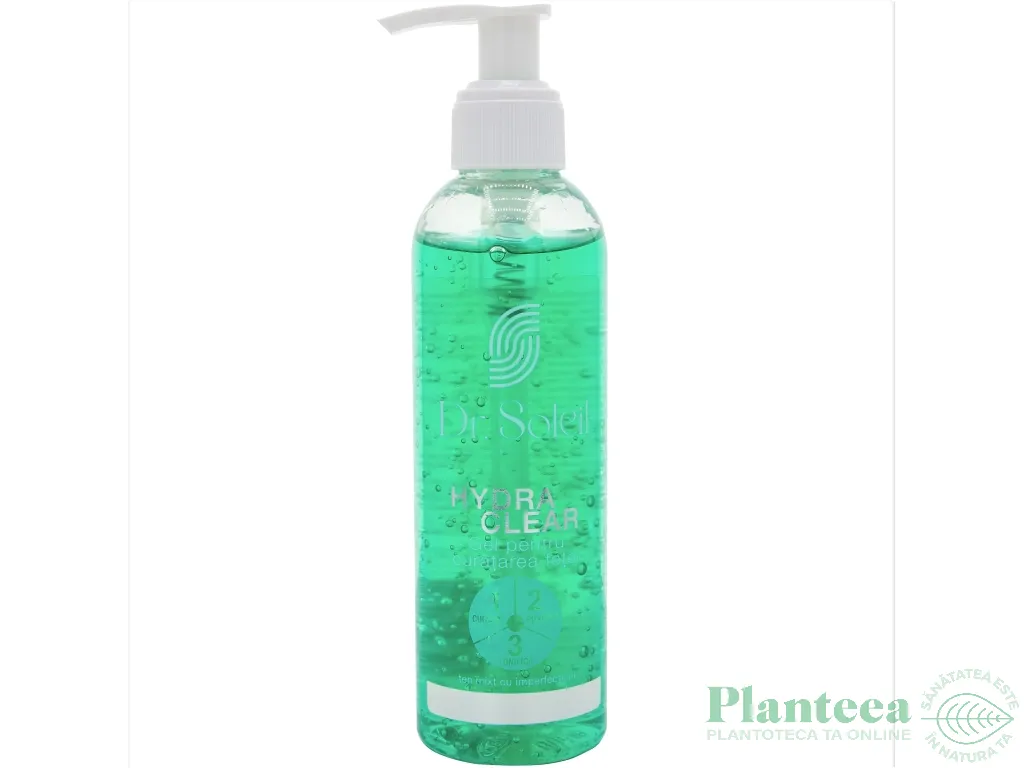 Gel curatarea fetei Hydra Clear 200ml - DR SOLEIL