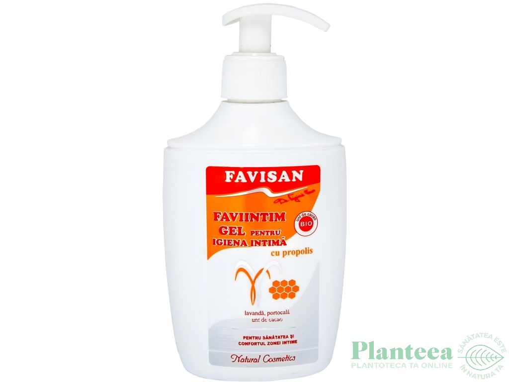 Gel igiena intima propolis FaviIntim 300ml - FAVISAN