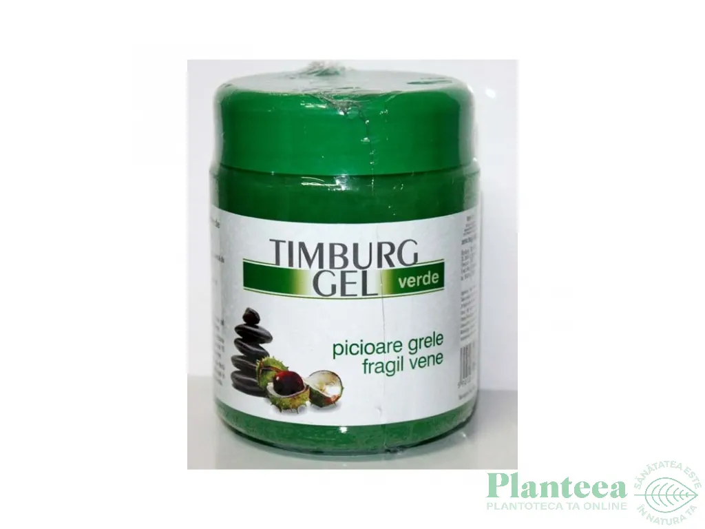 Gel verde picioare grele varice Timburg 500ml - BINGO SPA