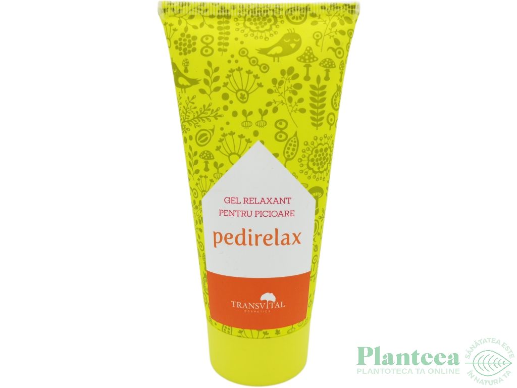 Gel picioare relaxant Pedirelax 150ml - TRANSVITAL