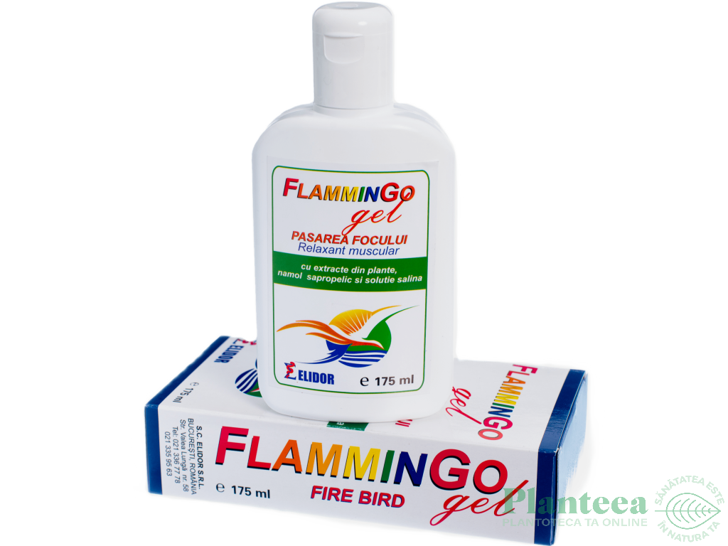 Gel relaxant muscular FlamminGo Pasarea focului 175ml - ELIDOR