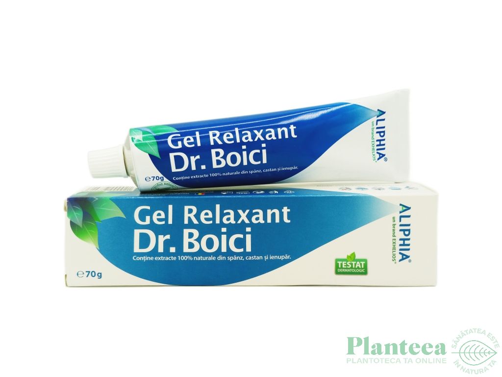Gel relaxant spanz Dr Boici 70g - ALIPHIA