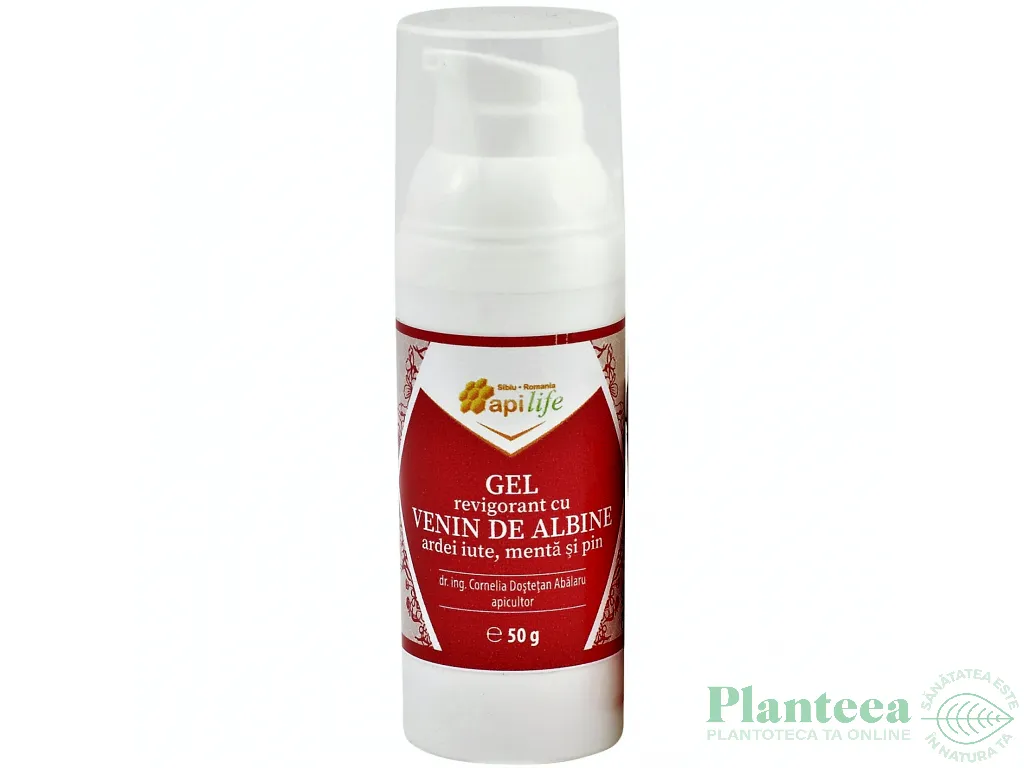 Gel revigorant venin albine 50g - APILIFE