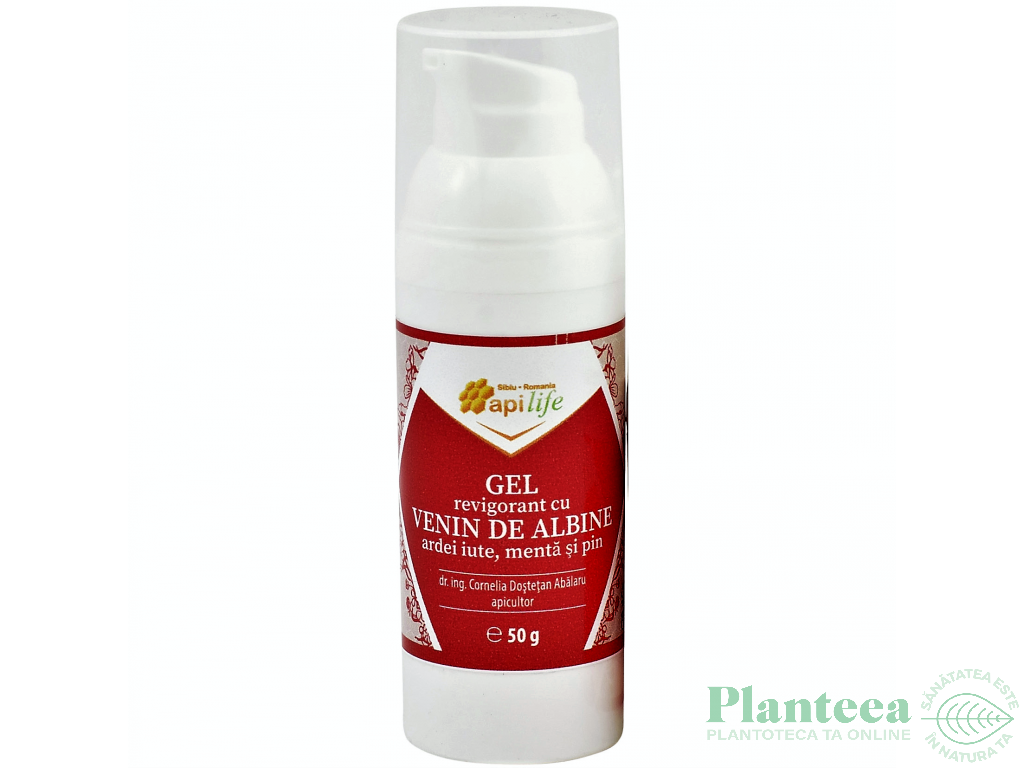 Gel revigorant venin albine 50g - APILIFE