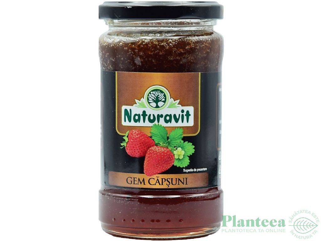 Gem capsuni 360g - NATURAVIT