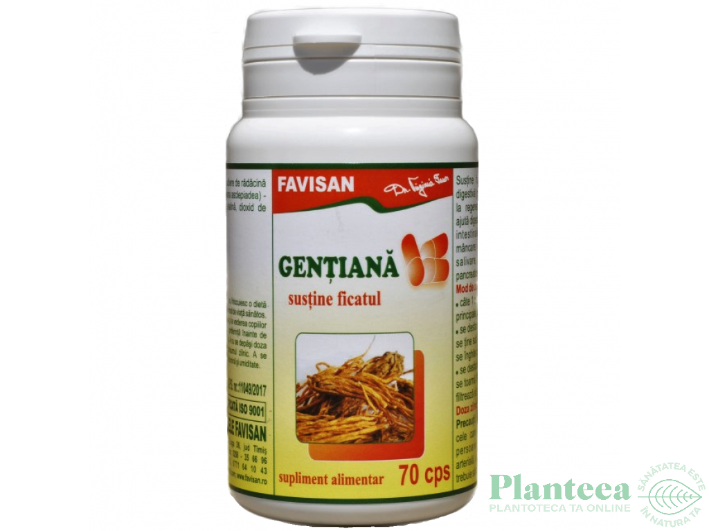 Gentiana 70cps - FAVISAN