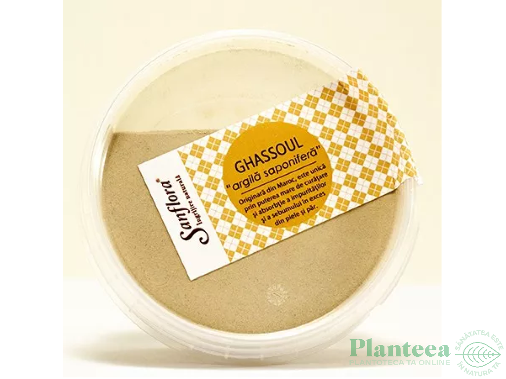 Argila saponifera Ghassoul 150g - SANFLORA