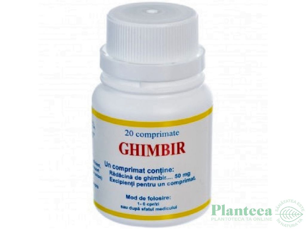Ghimbir 20cp - ELIDOR