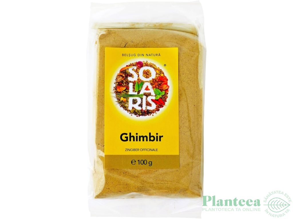 Condiment ghimbir macinat 100g - SOLARIS