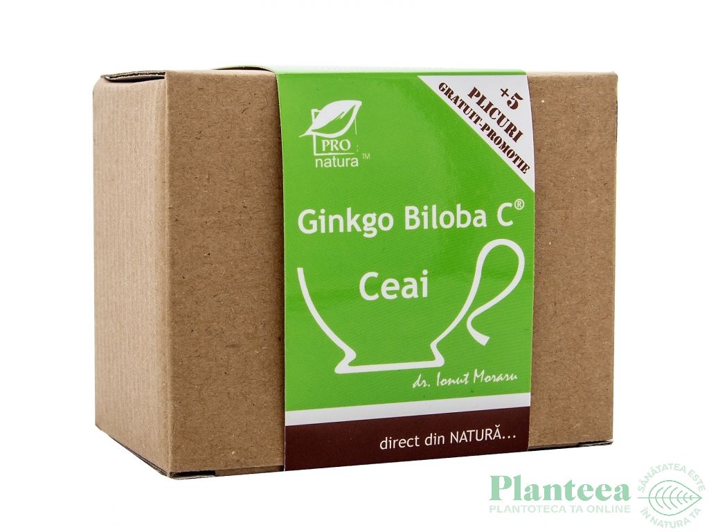 Ceai ginkgo biloba C 20dz - MEDICA