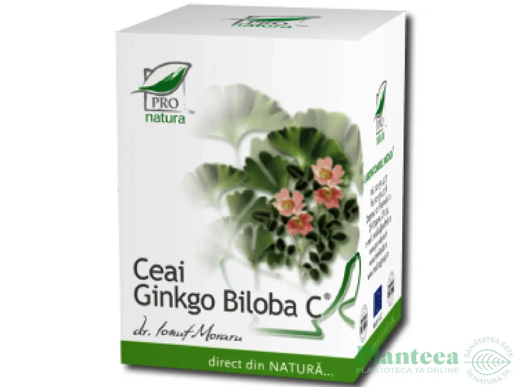 Ceai ginkgo biloba C 20dz - MEDICA