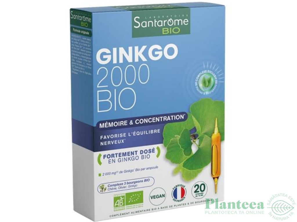 Ginkgo Bio 20fl - SANTAROME