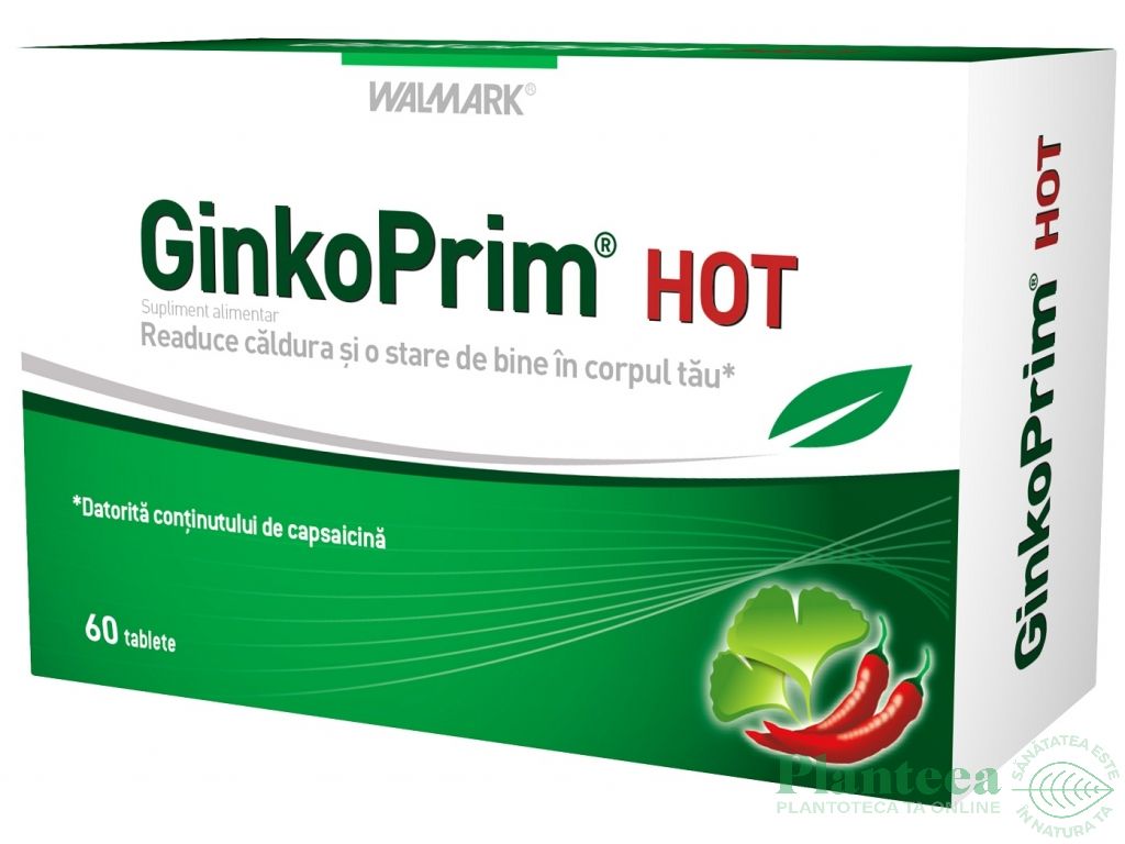 GinkoPrim hot 60cp - WALMARK