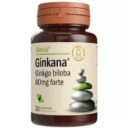 Ginkgo biloba 80mg Ginkana forte 30cp - ALEVIA