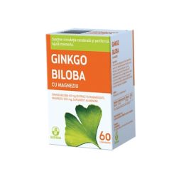 Ginkgo biloba magneziu 60cp - BIOFARM