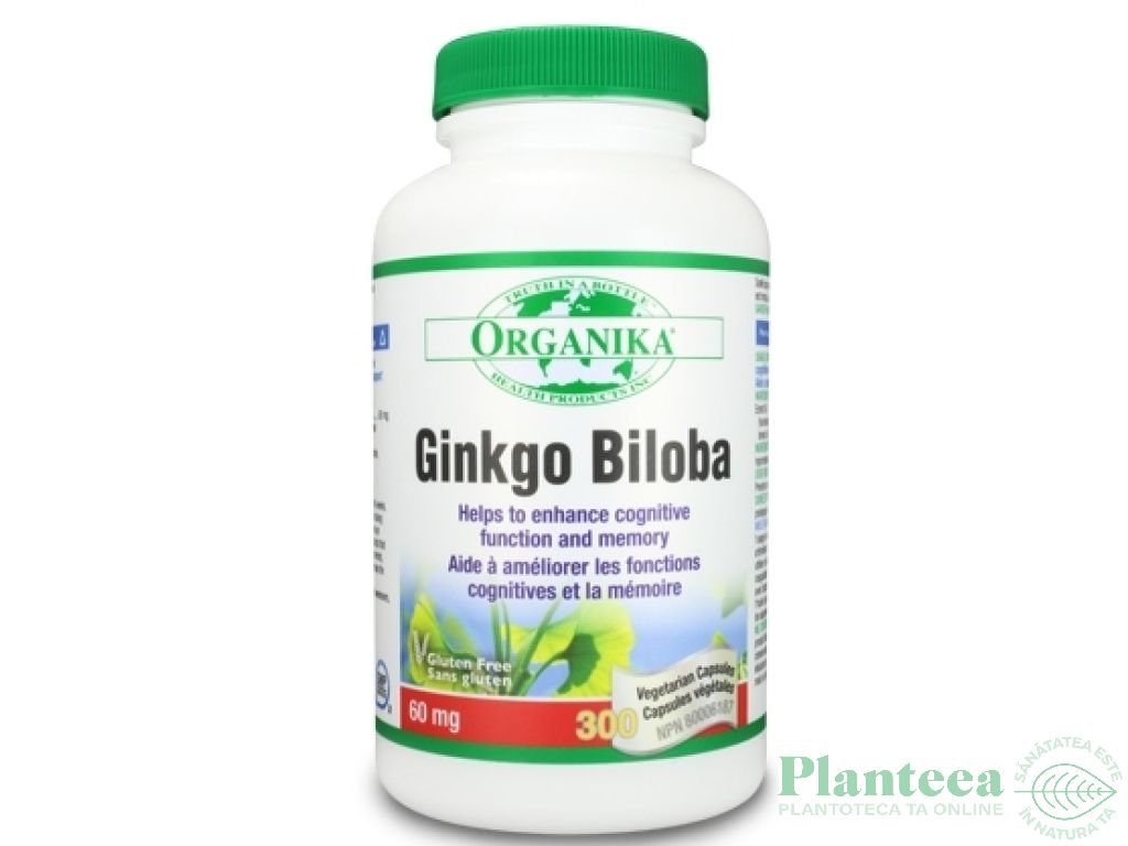 Ginkgo biloba 120cps - ORGANIKA HEALTH