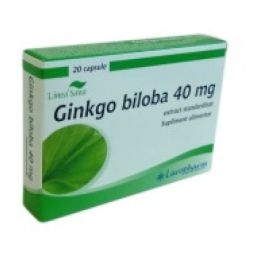 Ginkgo biloba 40mg 20cp - LAROPHARM