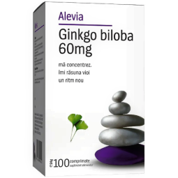 Ginkgo biloba 60mg 100cp - ALEVIA