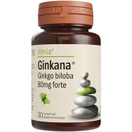 Ginkgo biloba 80mg Ginkana forte 30cp - ALEVIA