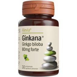 Ginkgo biloba 80mg Ginkana forte 30cp - ALEVIA