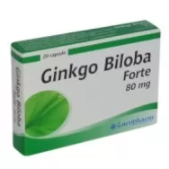 Ginkgo biloba 80mg 20cp - LAROPHARM