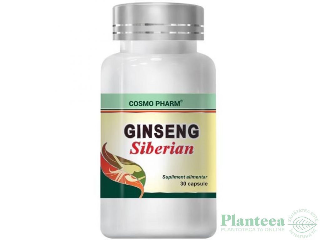 Ginseng siberian 500mg 30cps - COSMO PHARM