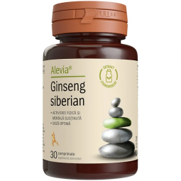 Ginseng siberian 250mg 30cp - ALEVIA