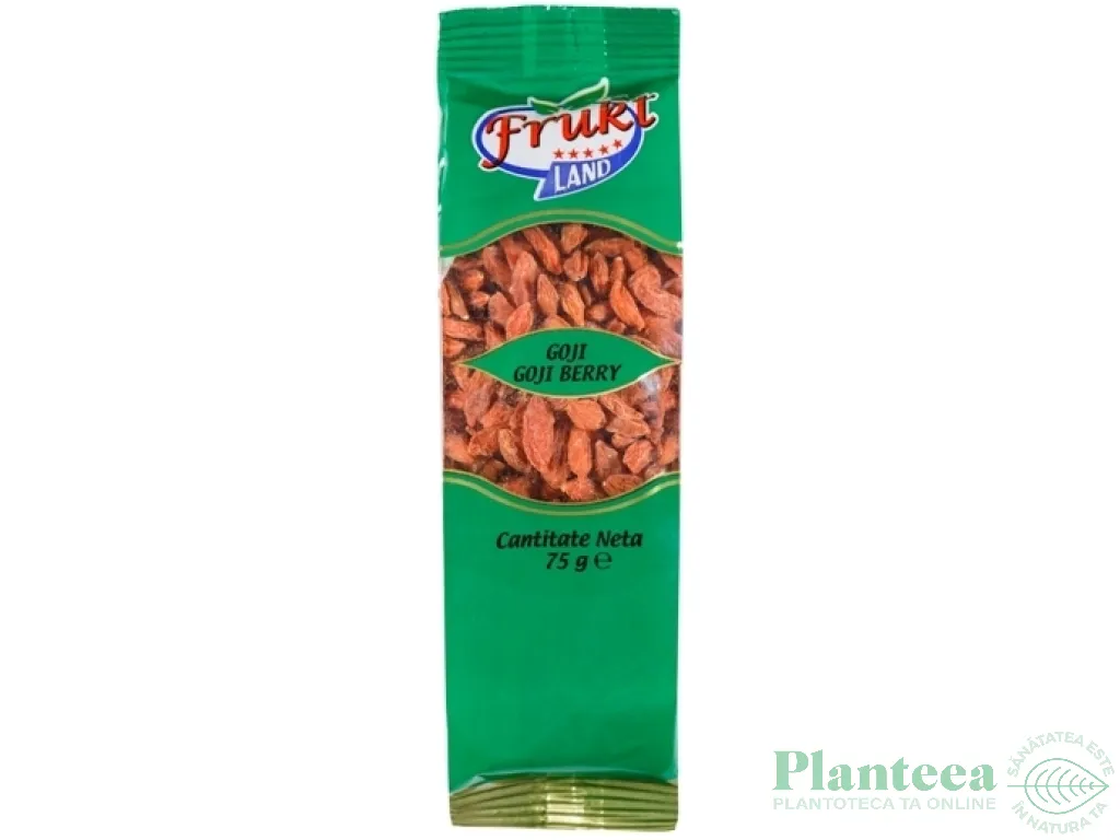 Goji uscat 75g - FRUKT LAND